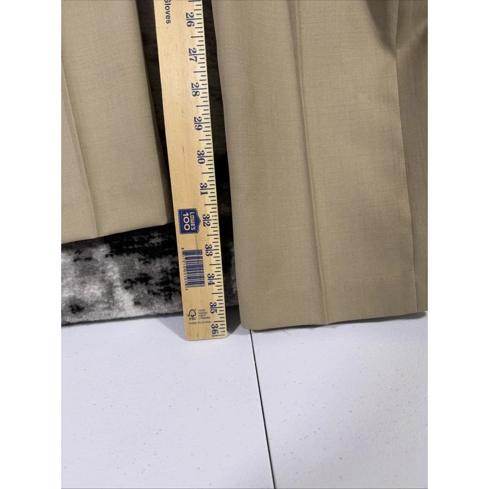 Hart Schaffner Marx Pants‎ Mens Size 34 Beige Performance Stretch Office Career